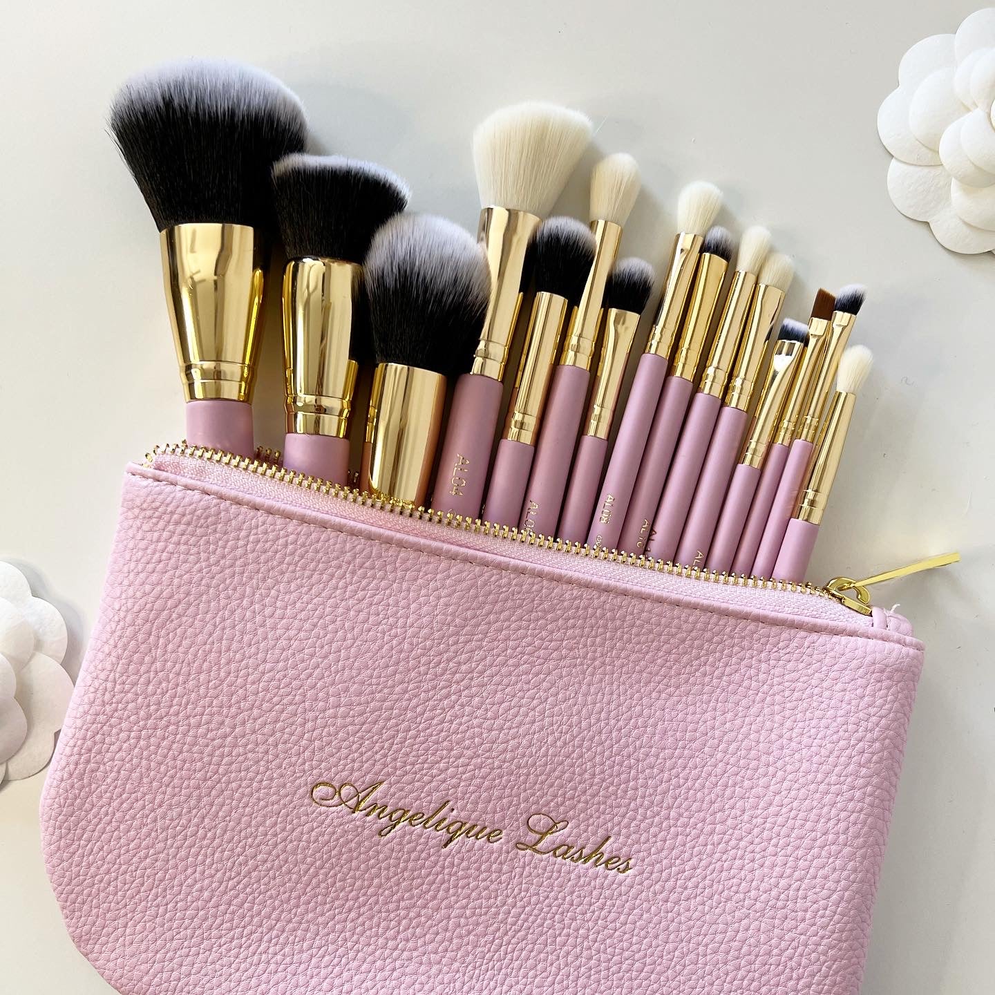 Cotton Pink Complete Brush Set