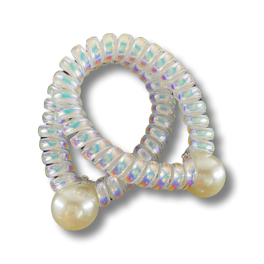 Pearl Hair Tie - Glazed