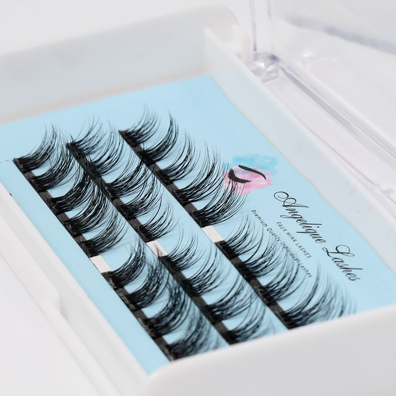 DIY cluster lash set - Mix styles