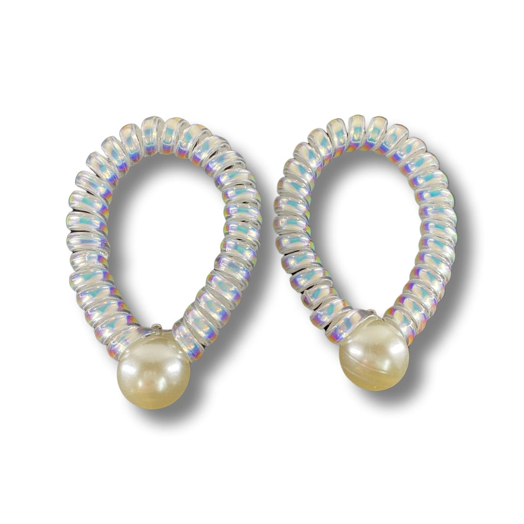 Pearl Hair Tie - Glazed